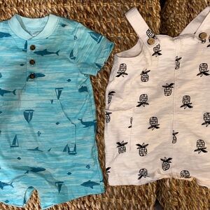 Infant boys rompers